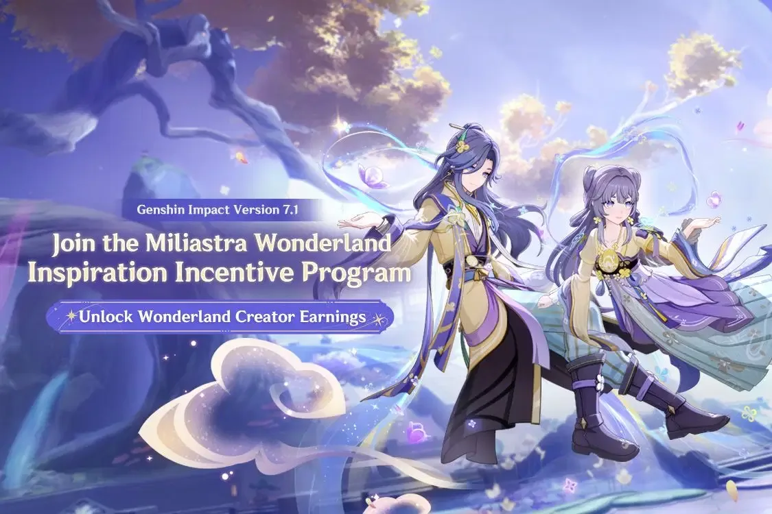 Genshin Impact Launches Miliastra Wonderland Incentive Program for Version 7.1