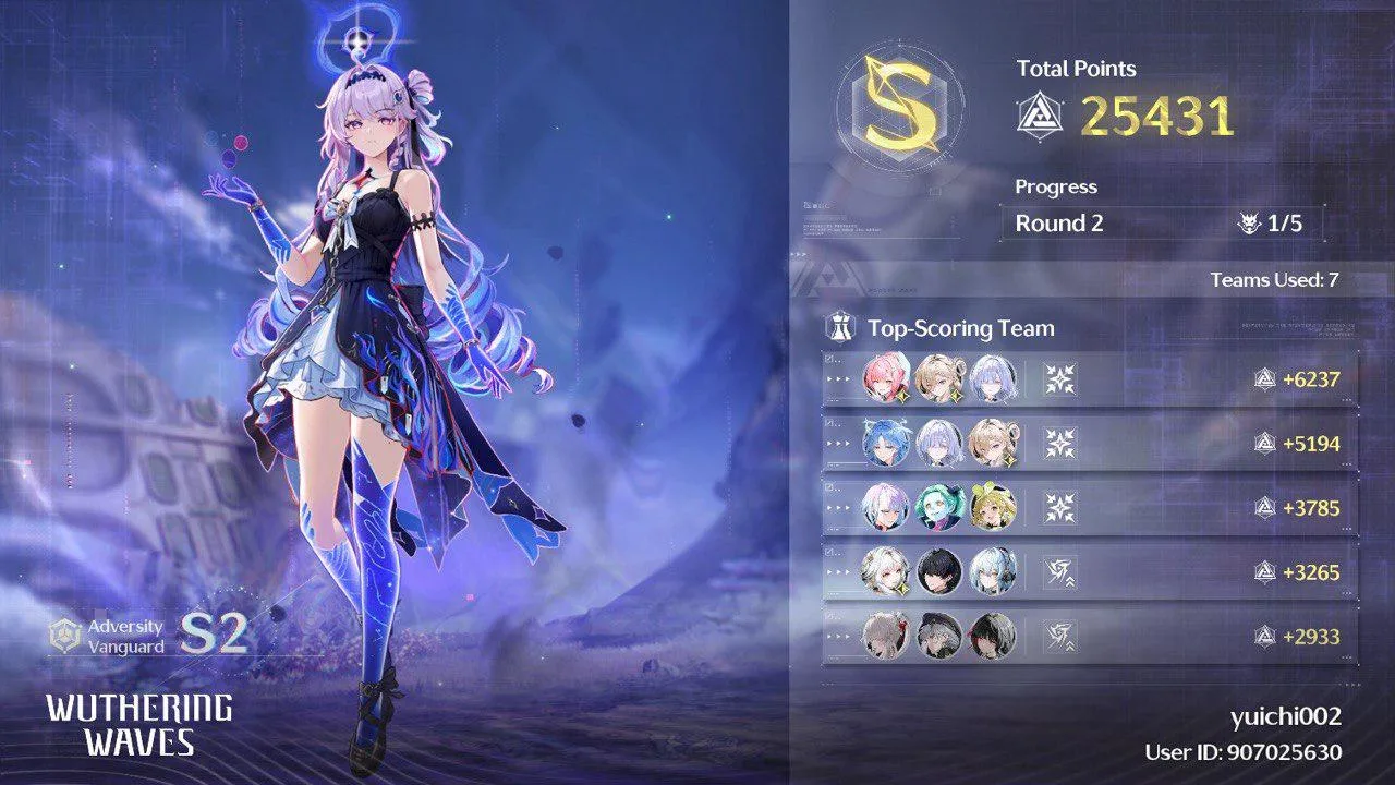 Wuthering Waves Player Shares First-Timer Matrix Strategy