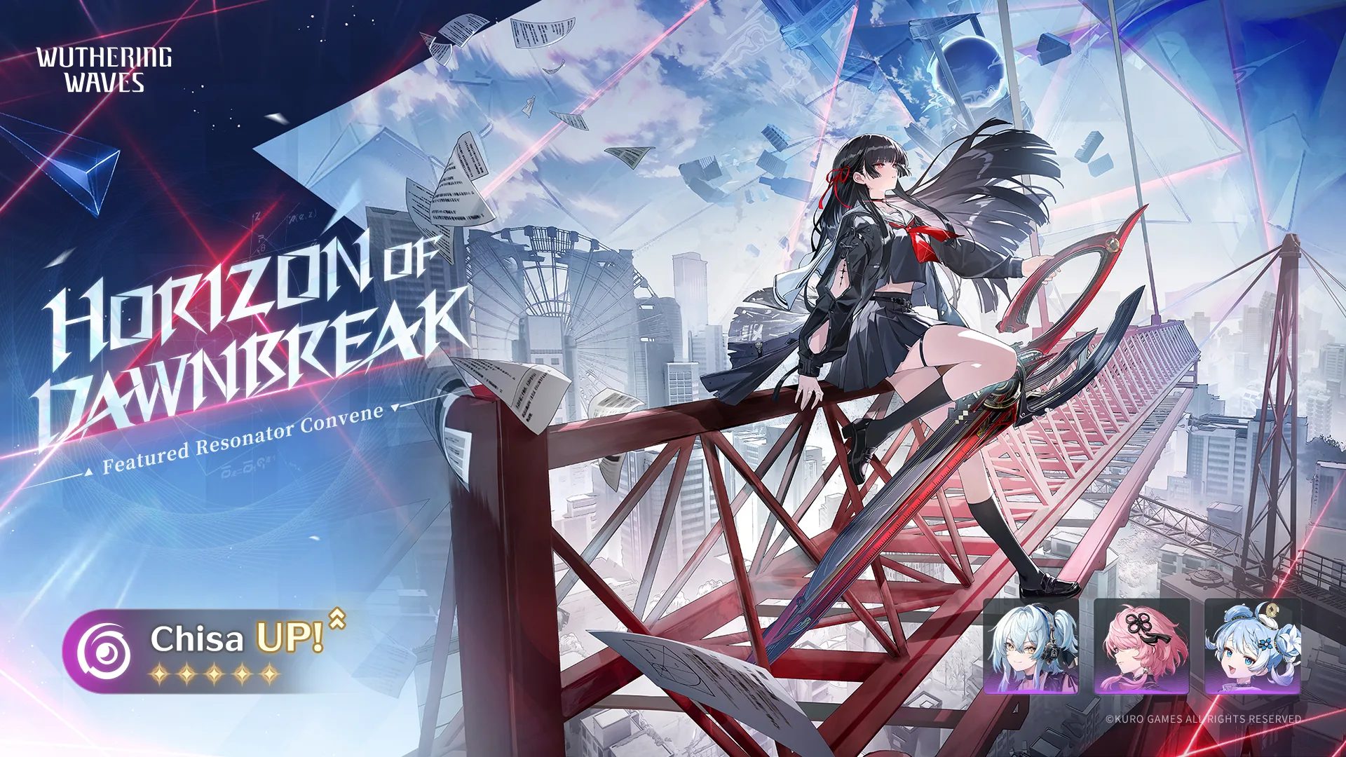 Wuthering Waves Version 3.7 Introduces Chisa in Horizon of Dawnbreak Convene