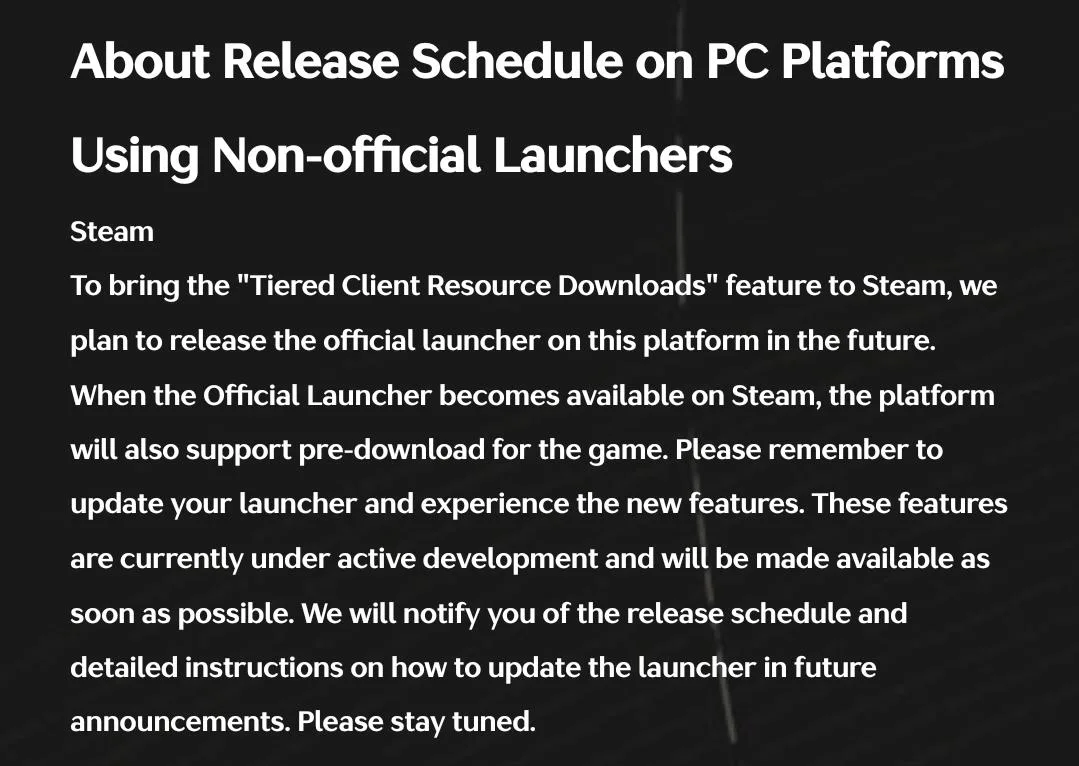 Community Speculation: Wuthering Waves Launcher May Arrive on Steam