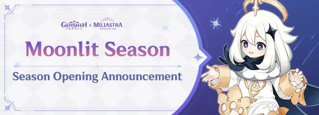 Genshin Impact Announces 'Moonlit Season' Mechanics