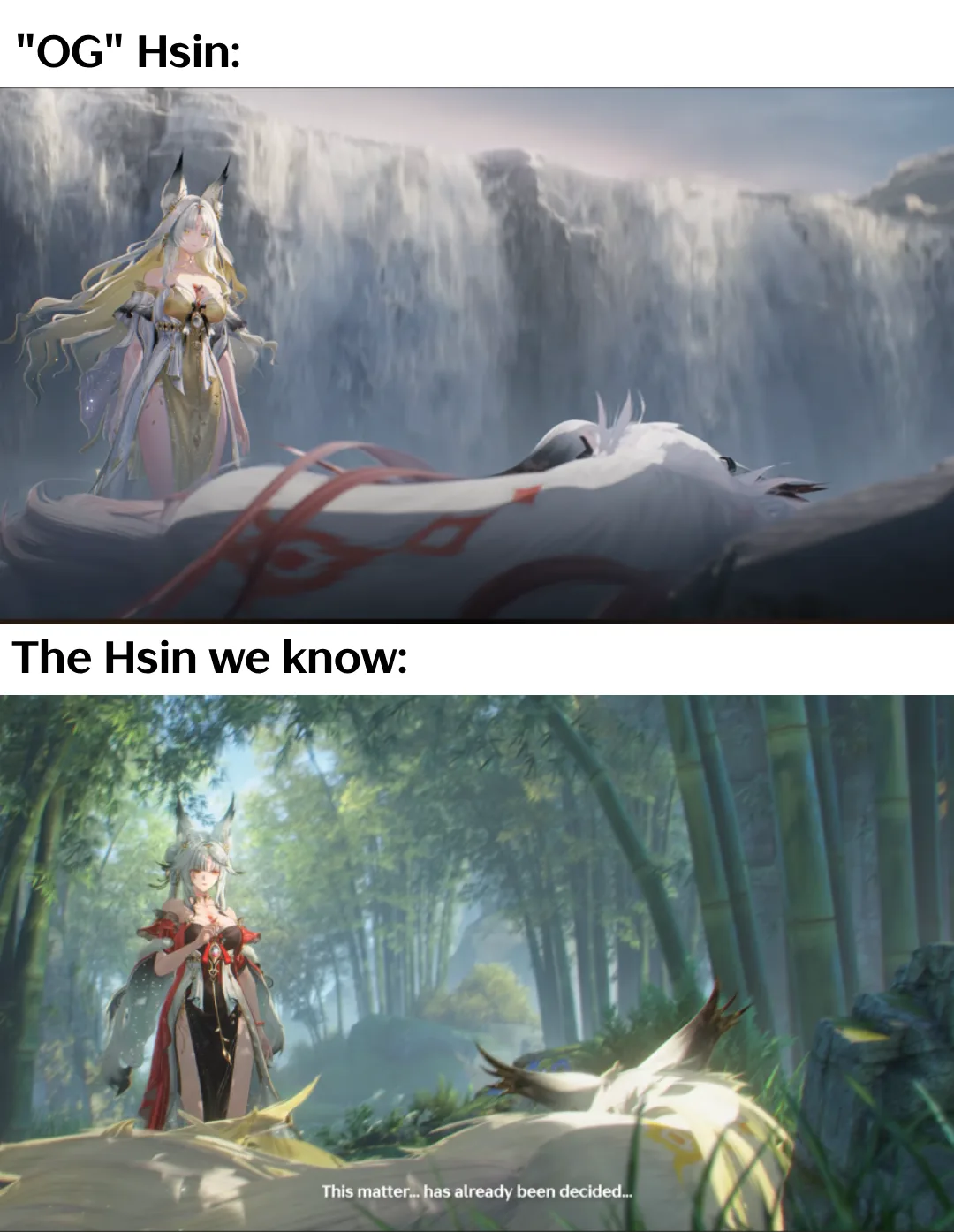 Wuthering Waves Fans Debate Hsin and Her Fox's Identity
