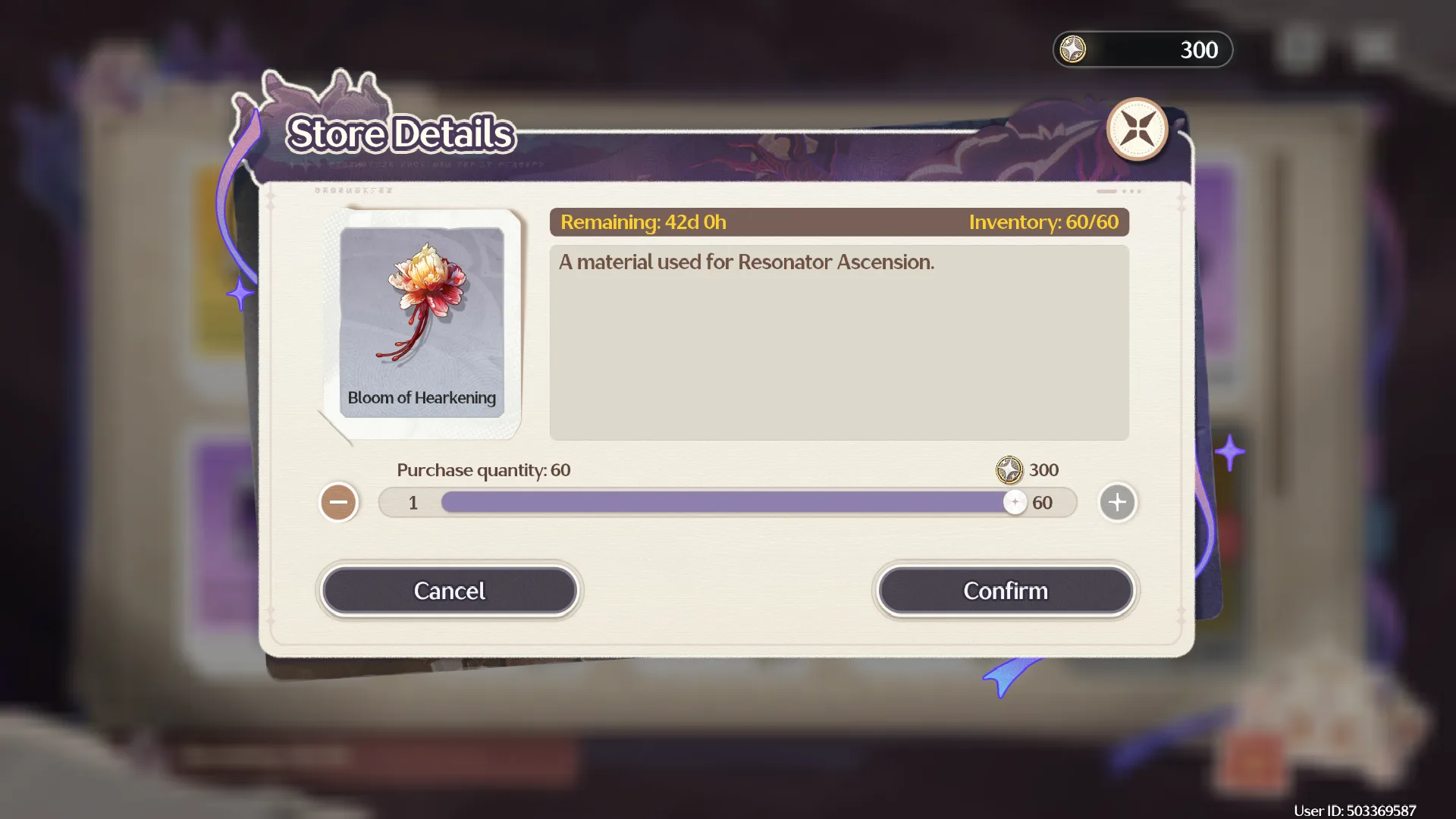 Community Tip: Hsin's Ascension Flowers Available via Cubie Event