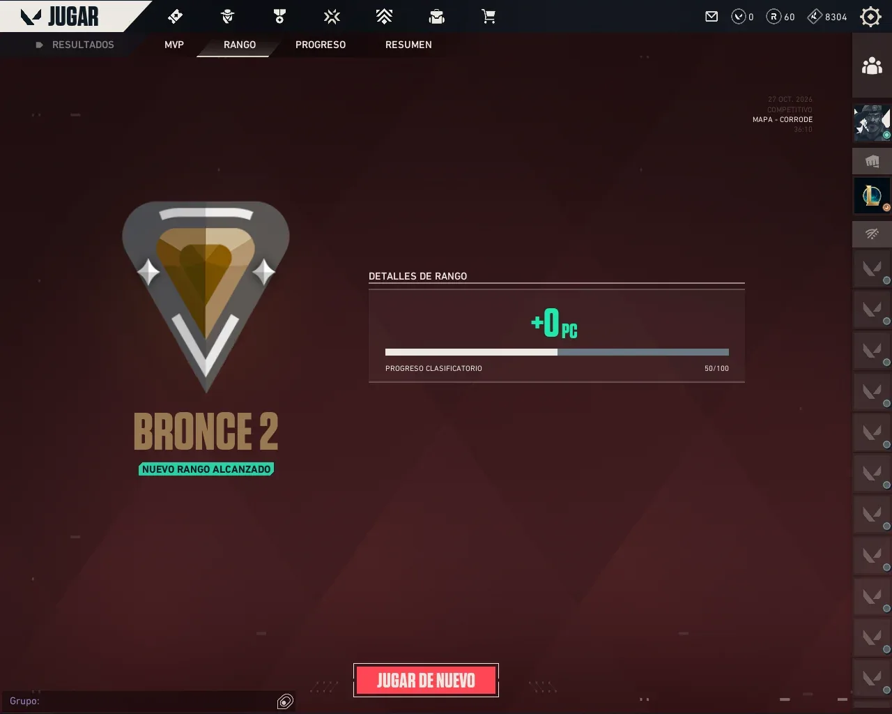 Player Asks if First Ranked Placement is Decent