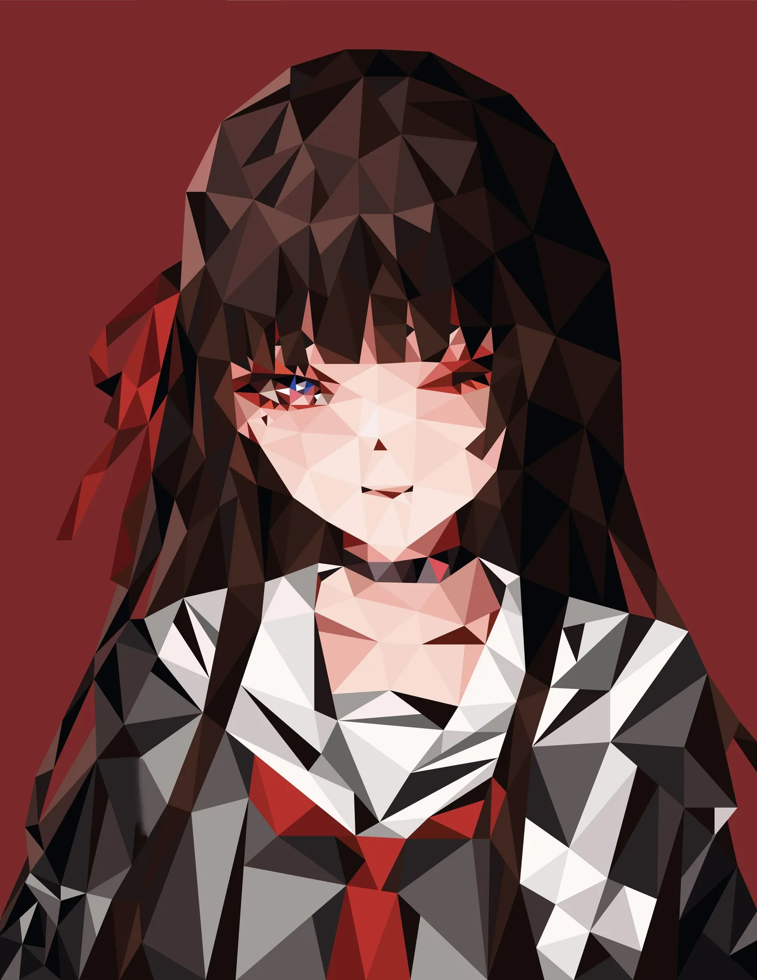 Fan Shares Chisa Low Poly Artwork on Reddit